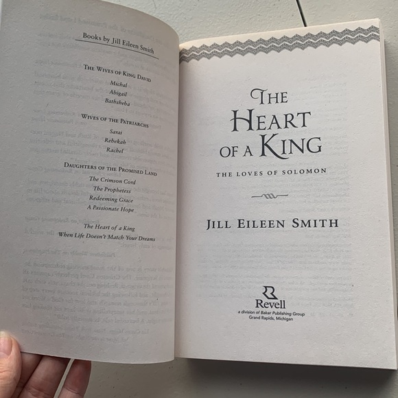 Nwt Jill Eileen Smith The Heart of a King: The Loves of Solomon book novel - Picture 6 of 6